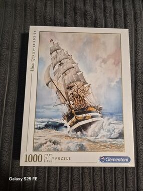 Clementoni Amerigo Vespucci Frigate 1000 Piece Jigsaw Puzzle